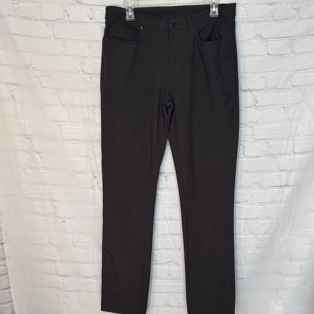 Greg Norman Men's Performance ML75 5-Pocket Golf Pants SIZE 32 X 32 Black